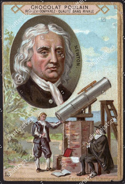 Isaac Newton 16421727 His Telescope Imagery Editorial Stock Photo - Stock Image | Shutterstock