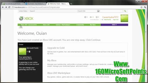 160 Microsoft Points Redeem Proof - Tutorial - YouTube