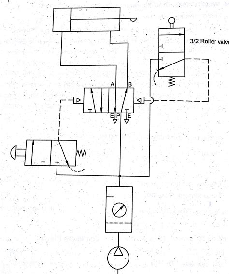 Double Acting Hydraulic Cylinder Schematic