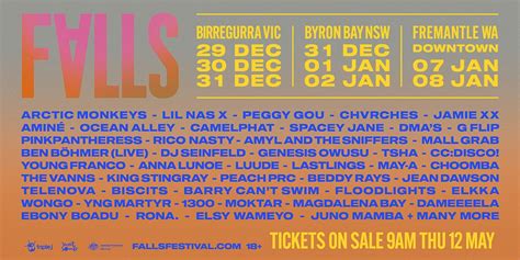 Falls Tickets On Sale Now! | Breaking News | Moshtix