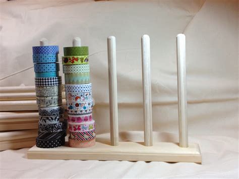 Fresh Brewed Every Morning: Wooden Washi Tape Organizer