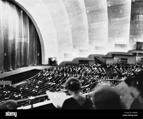 Radio City Music Hall Stage Close Up