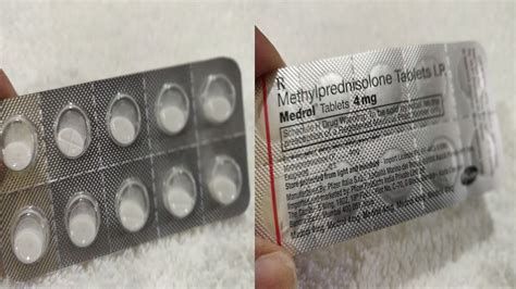 MEDROL 4 Mg Tablet Review | Methylprednisolone Uses Benefits Side ...