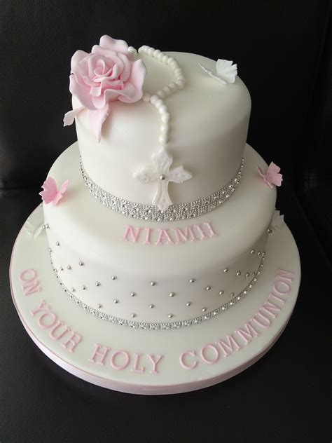 first holy communion cake – first communion cakes for girls – Dewsp