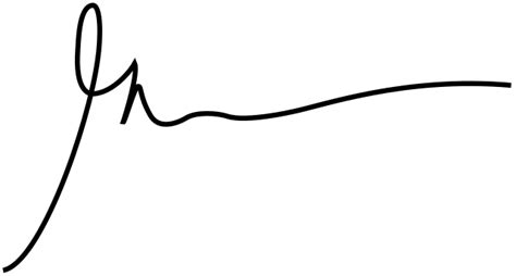 Signature Line Png - Free Logo Image