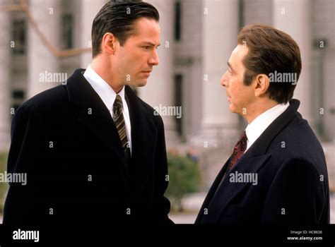 THE DEVIL'S ADVOCATE, from left: Keanu Reeves, Al Pacino, 1997, ©Warner ...