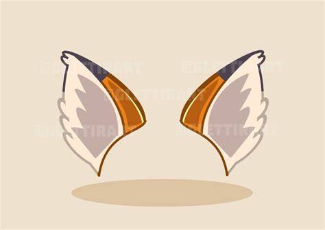 Fox Ears clipart clipart for personal and commercial use