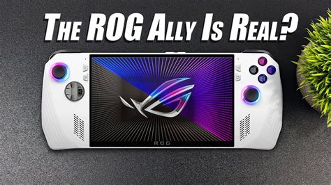 The ROG Ally Is Real! Confirmed Zen4 RDNA3 iGPU! It Will Be An Amazing Handheld! - YouTube