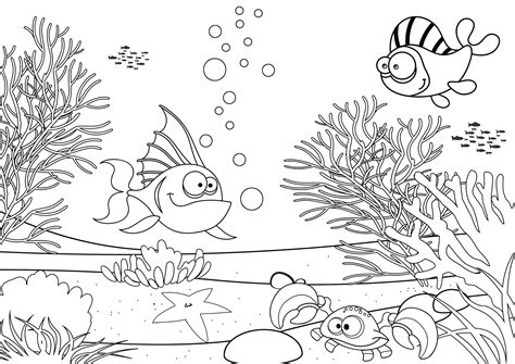 Under Sea Drawing at GetDrawings | Free download