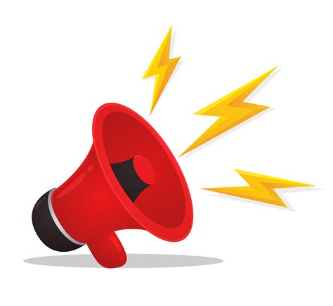 Red megaphone is advertising. Selling products online, vector illustrator. 594190 Vector Art at ...