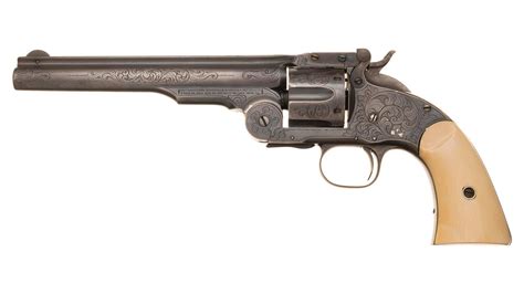 Engraved U.S. Smith & Wesson Schofield Revolver | Rock Island Auction