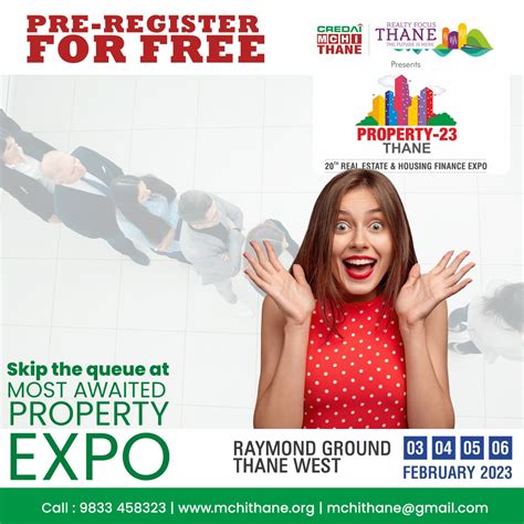 CREDAI MCHI Thane Property Expo Exhibition 2023