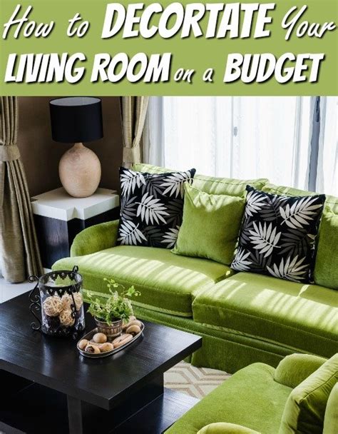 Living Room Decorating Ideas on a Budget