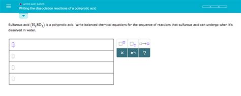 Answered: O ACIDS AND BASES Writing the… | bartleby