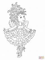 Fancy Nancy Curtseying coloring Page  Free Printable Coloring Pages sketch template