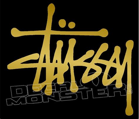 Stussy Brand Skate Logo Decal Sticker DM - DecalMonster.com