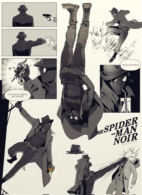 Pin by 👁️‍🗨️𝔹𝕒𝕕 𝔹𝕝𝕠𝕠𝕕👁️‍🗨 on Spider verse | Marvel spiderman art, Noir spiderman, Spider art