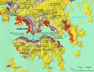 Land reclamation in Hong Kong 1841-1996 map – The Industrial History of Hong Kong Group