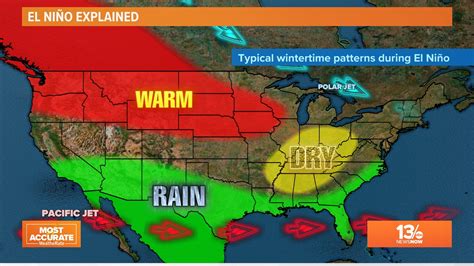 How El Niño 2023 could impact weather patterns in North America ...