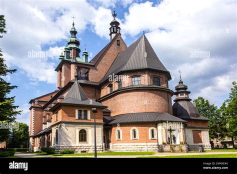 Church of the Sacred Heart of Jesus in Nowy Targ, Poland Stock Photo ...