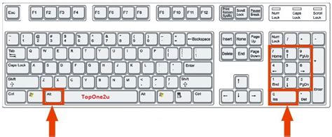 Keyboard Shortcuts to Make Symbols Using Alt Key | Top One