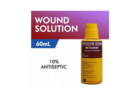 Betadine Povidone Iodine Wound Solution ( 60 ml ) | Lazada PH