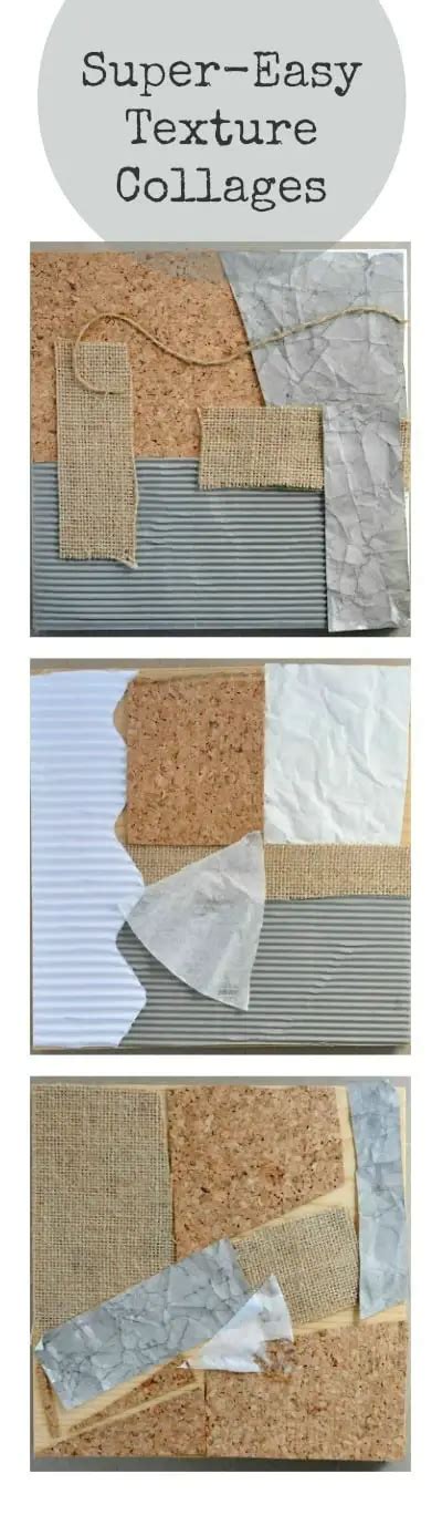 Easy Texture Collage Project · Craftwhack - Perry Beeloo