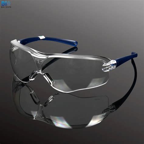 Biosafe Safety Glasses Eye Protection Protective Eyewear Clear Lens Workplace Safety Goggles ...