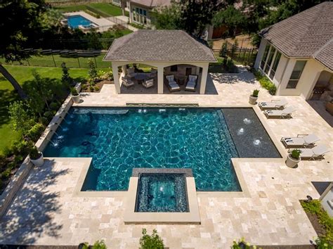 Geometric Pool Designs Dallas, Geometric pool photos | Swimming pools ...