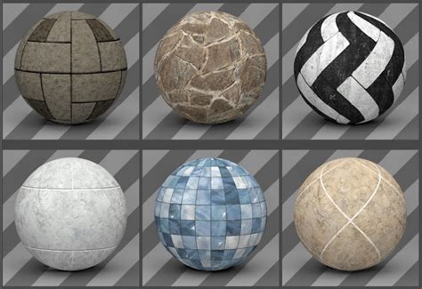 Cinema 4D Floor Textures 01 - Free Cinema 4D Textures