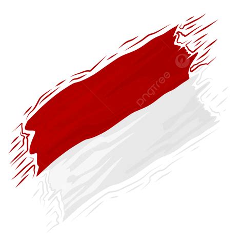 Indonesia Flag Illustration, Indonesian Flag Drawing, Indonesian Flag ...