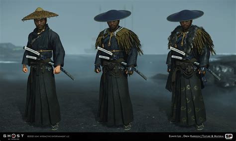 ArtStation - GHOST OF TSUSHIMA - Jin Kensei Armor, Eunhye Lee | Ghost ...