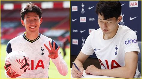 Heung-Min Son signs a new contract with Tottenham Hotspur | The Sports News