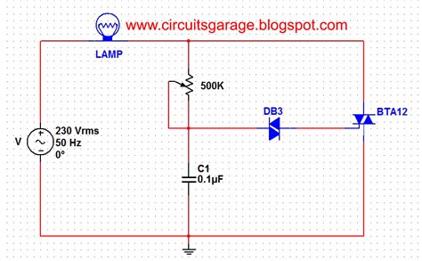 Light dimmer circuit using DIAC and TRIAC under Repository-circuits ...