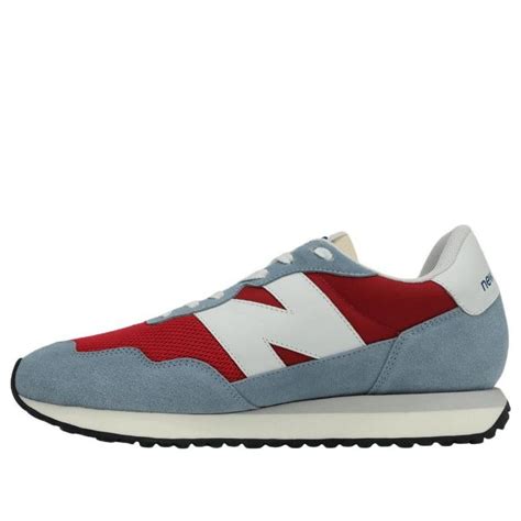 New Balance 237 Series Cozy Wear-resistant Red Blue MS237BF - KICKS CREW