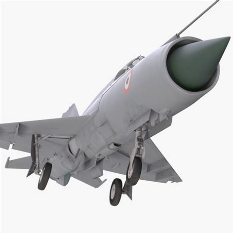 MiG-21 Bison 인도 공군 IAF 딱딱한 3D 모델 3D 모델 - TurboSquid 1092719