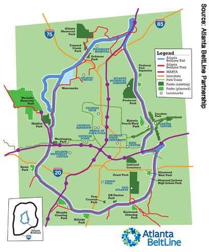 Atlanta beltline map - HausZwei Homes