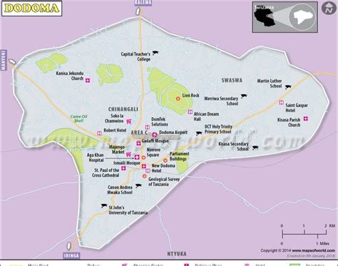 Dodoma Map ~ Online Map