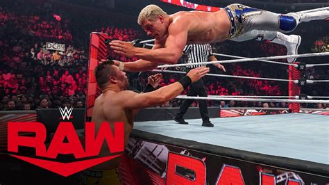 Cody Rhodes vs. The Miz: Raw, April 11, 2022 - Win Big Sports