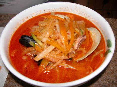 Spicy Jampong | Super Spicy Korean seafood noodle | HeyMing | Flickr