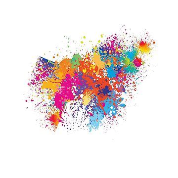 "Splatter Paint " Art Board Print for Sale by huz101 | Redbubble