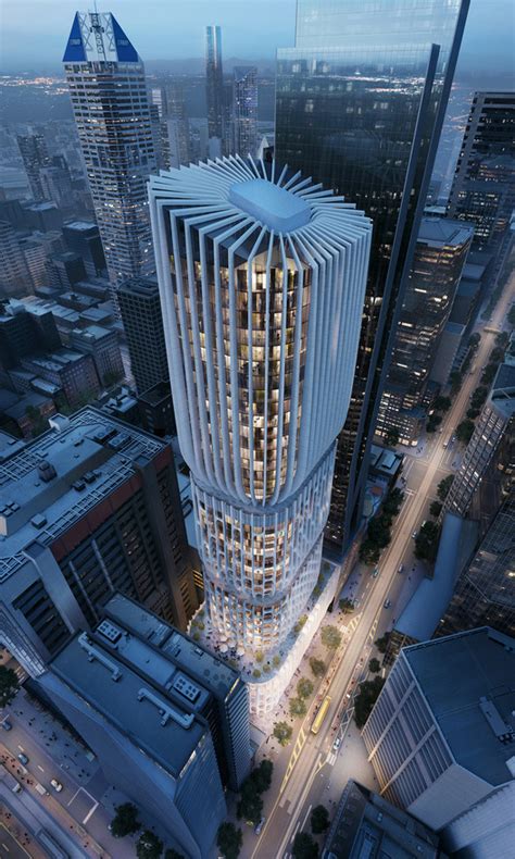 Zaha Hadid Architects Releases New Images, Animation of "Stacked Vase" Tower for Melbourne ...