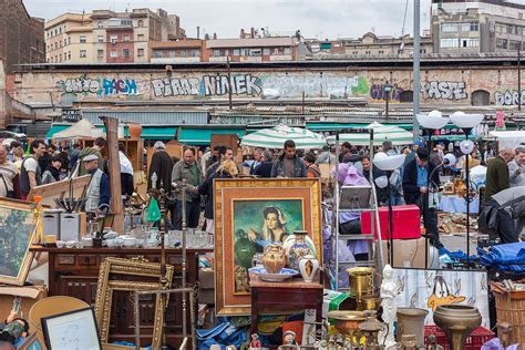 Flea market at Barcelona Photograph by The Sensual World | Fine Art America