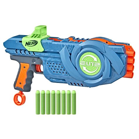 Nerf Elite 2.0 Flipshots Flip-8 Blaster, 8 Dart Barrels, Includes 8 ...