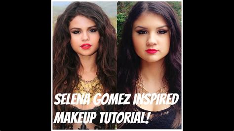 Selena Gomez Inspired Makeup Tutorial! - YouTube