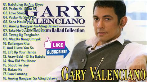 Gary Valenciano Greatest Hits - Best of Gary Valenciano - The OPM Nonstop Songs - YouTube