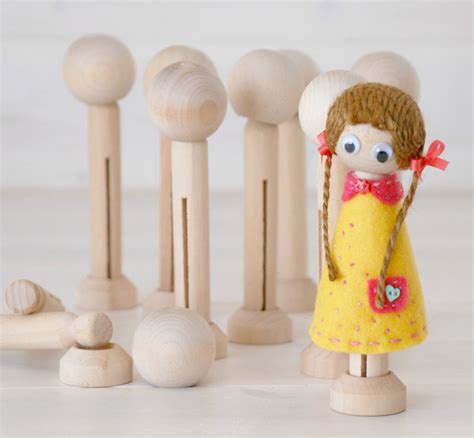 DIY Clothespin Doll - 30 Wooden Dolls - Wooden Clothespins Dolls DIY ...