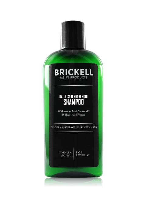 Best Natural, Organic Shampoo for Men with thinning hair | Brickell Men's Products