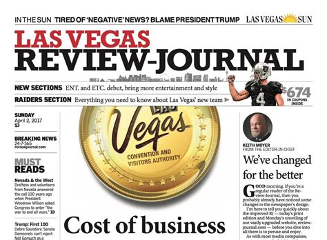 The Las Vegas Review-Journal is changing for the better | Las Vegas ...