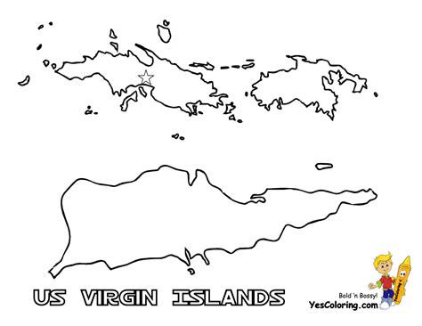 Download Virgin Islands coloring for free - Designlooter 2020 👨‍🎨